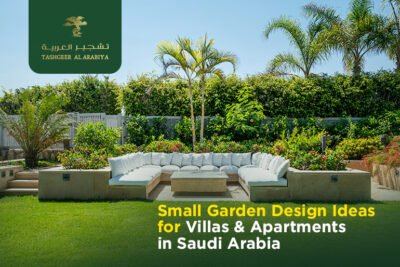 Small Garden Design Ideas for Villas & Apartments in Saudi Arabia