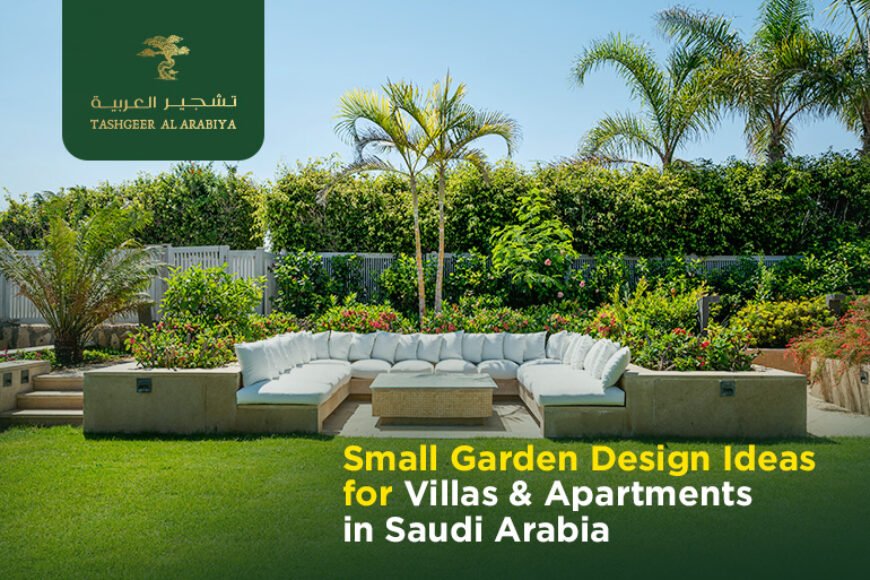 Small Garden Design Ideas for Villas & Apartments in Saudi Arabia