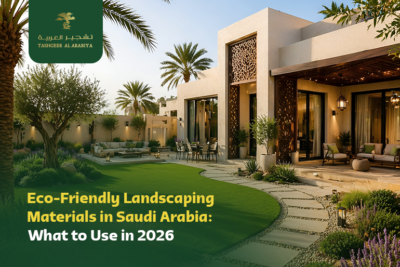 Eco Friendly Landscaping Materials in Saudi Arabia: What to Use in 2026