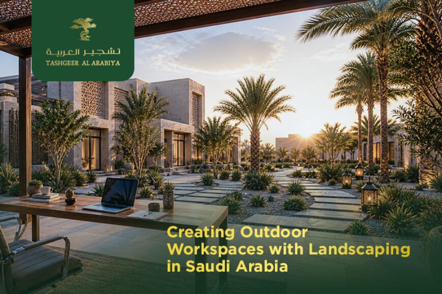 Creating Outdoor Workspaces with Landscaping in Saudi Arabia